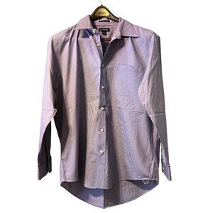 Lands Mens Shirt 16‎ 1/2 34 Business Casual Office Wear Neutral Occasion Wedding